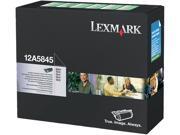 Lexmark 12A5845 Return Program Toner Cartridge - Black Lexmark 12A5845 Return Program Toner Cartridge - Black