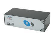 LINKSKEY LDV DM04ESK 4 Port Dual Monitor Enhanced DVI KVM Switch w Cables