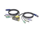 IOGEAR GCS612A MiniView Micro PS 2 Audio KVM Switch with Cables