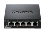 D Link DES 105 5 Port Fast Ethernet Switch