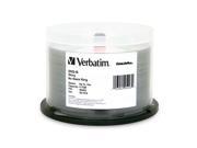 Verbatim 4.7GB 16X DVD R 50 Packs Shiny Silver Disc Adanced Azo Recording Dye Model 95203