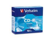 Verbatim 700MB 52X CD R 10 Packs Disc Model 94935