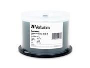 Verbatim 4.7GB 8X DVD R Inkjet Printable 50 Packs DataLifePlus Disc Model 95186