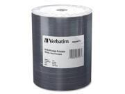 Verbatim 4.7GB 16X DVD R Inkjet Printable 100 Packs Media Model 97016