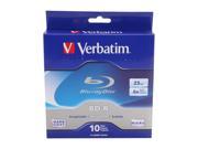 Verbatim 25GB 6X BD R 10 Packs Disc Model 97238
