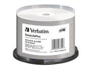 Verbatim 8.5GB 8X DVD R Thermal Printable 50 Packs Disc Model 43754