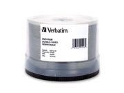 Verbatim 9.40 GB 3X DVD RW 50 Packs Disc Model 95026