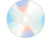Verbatim CD R 80MIN 700MB 52X Shiny Silver Hub Printable 100Pk Spindle