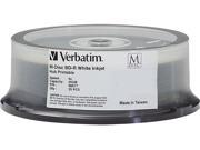 Verbatim Blu ray Recordable Media BD R 4x 25 GB 25 Pack Spindle