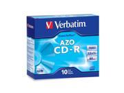 Verbatim 700MB 52X CD R 10 Packs Disc Model 94760