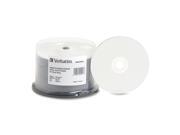 Verbatim 4.7GB 16X DVD R Inkjet Printable 50 Packs DataLifePlus Disc Model 94917
