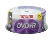maxell 4.7GB 16X DVD R 25 Packs Disc Model 634050