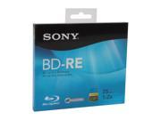 SONY 25GB 2X BD RE Single Disc Model BNE 25RH
