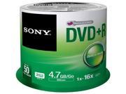 SONY 4.7GB 16X DVD R 50 Packs Disc
