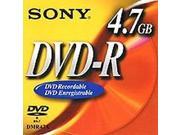 SONY 4.7GB DVD R 25 Packs Disc Model 25DMR47SP