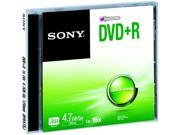 SONY 4.7GB 16X DVD R Single Disc Model DPR47SJ