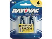 Rayovac Alkaline 9 Volt Batteries