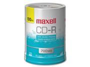 maxell 700MB 48X CD R 100 Packs Disc Model 648200