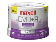 maxell 4.7GB 16X DVD R 50 Packs Disc Model 639013