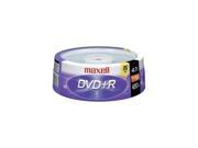 maxell 4.7GB 16X DVD R 15 Packs Disc Model 639008