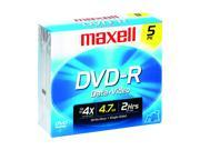 maxell 4.7GB 16X DVD R 5 Packs Disc Model 635042 635030 638002