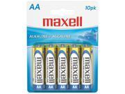 maxell 723410 LR610BP AA Alkaline Batteries