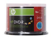 HP 4.7GB 16X DVD R 50 Packs Disc Model 66000084104