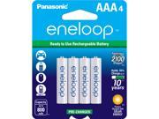 Panasonic Eneloop AAA 800mAh 2100 Cycle Ni MH Pre Charged Rechargeable Batteries 4 Pack