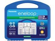 Panasonic Eneloop Power Pack with 8 AA 2 AAA 2 C Spacers 2 D Spacers Advanced Individual Battery Charger
