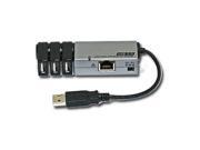 addlogix USB2 HUB3N 3 port USB Hub with Ethernet