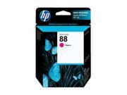 HP 88 C9387AN Ink Cartridge 1000 Page Yield; Magenta