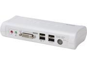 TRENDnet TK 204UK 2 Port DVI USB KVM Switch with Audio Kit