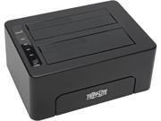 Tripp Lite USB 3.0 SuperSpeed to Dual SATA External Hard Drive Docking Station with Cloning for 2.5in/3.5in HDD (U339-002) Tripp Lite USB 3.0 SuperSpeed to Dual SATA External Hard Drive Docking Station with Cloning for 2.5in/3.5in HDD (U339-002)