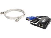 Tripp Lite USB Server Interface Unit SIU for Cat5 IP KVM Switches Virtual Media Up to 12Mbps HD15 USB RJ45 B078 101 USB2