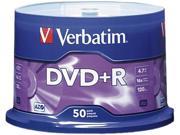 Verbatim AZO 4.7GB 16X DVD R 50 Packs Disc Model 95037