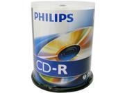 PHILIPS 700MB 52X CD R 100 Packs Disc Model CDR80D52N 650