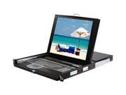 StarTech CABCONS1716I 1U 17 Rackmount LCD Console with Integrated 16 Port IP KVM Switch