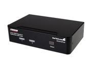 StarTech SV231DPUA 2 Port Professional USB DisplayPort KVM Switch with Audio