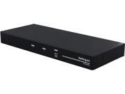 StarTech SV231QDVIUA 2 Port Quad Monitor Dual Link DVI USB KVM Switch with Audio Hub