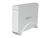 StarTech.com USB 3.0 Trayless External 3.5 Inch SATA III HDD Enclosure with UASP White S3510WMU33T