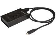 StarTech HB30C3A1CST USB-C Hub 4 Port - USB C to 3 x USB A and 1 x USB C - USB 3.0 - Mountable - Industrial - Powered USB Hub - USB Port Expander StarTech HB30C3A1CST USB-C Hub 4 Port - USB C to 3 x USB A and 1 x USB C - USB 3.0 - Mountable - Industrial - Powered USB Hub - USB Port Expander