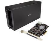 StarTech BNDTBUSB3142 Thunderbolt 3 to USB 3.1 Adapter - 4 port - External PCIe Enclosure / Chassis plus Card - with DisplayPort Monitor Port StarTech BNDTBUSB3142 Thunderbolt 3 to USB 3.1 Adapter - 4 port - External PCIe Enclosure / Chassis plus Card - with DisplayPort Monitor Port