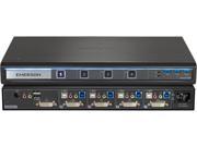 Avocent SV240 001 4 port desktop KVM DVI I dual link front panel USB 3.0 audio