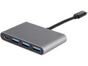 SYBA SD HUB50099 USB 3.1 Type C with Power Delivery and USB 3.1 Gen 1 3 Port Hub