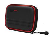 Mobile Edge MEHDC17 Portable Hard Drive Carrying Case Black Red
