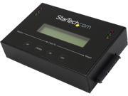 StarTech SATDUP11 Black Standalone 2.5 3.5 SATA Hard Drive Duplicator and Eraser