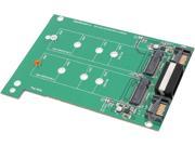 SYBA SY ADA40088 3.5 Dual SATA III to M.2 SSD Adapter
