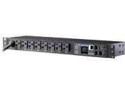 CyberPower PDU81002 Switched Metered by Outlet PDU 100 120V 20A 8 Outlets 5 20R 1U Rackmount