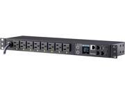 CyberPower PDU81001 Switched Metered by Outlet PDU 100 120V 15A 8 Outlets 5 15R 1U Rackmount