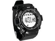 Multi Function Sports Wrist Watch Sleep Monitor Pedometer Step Counter and Stop Watch Black
